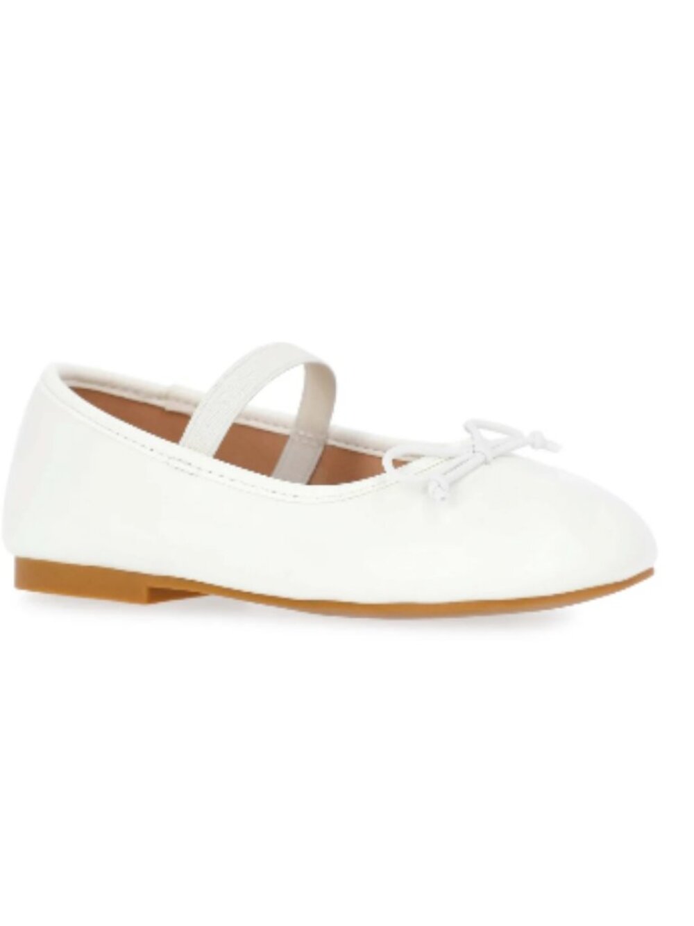 Wonder Nation Girls Bow Ballet Flats